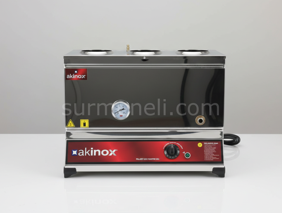 60'Lık Pleytsiz Çay Kazanı Elektrikli 304 Kaynaklı