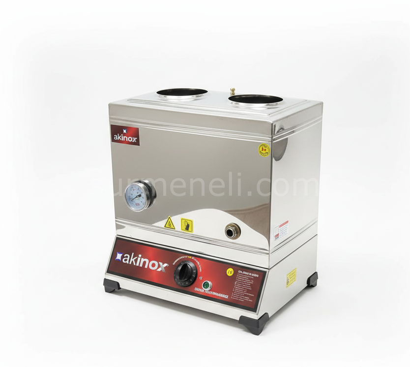 40'Lık Pleytsiz Çay Kazanı Elektrikli 304 Kaynaklı