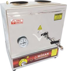 40'Lık Pleytsiz Çay Kazanı Elektrikli 304 Kaynaklı