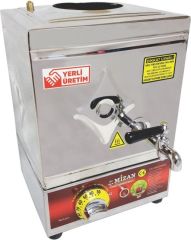 15'Lik Pleytsiz Çay Kazanı Elektrikli 304 Kaynaklı