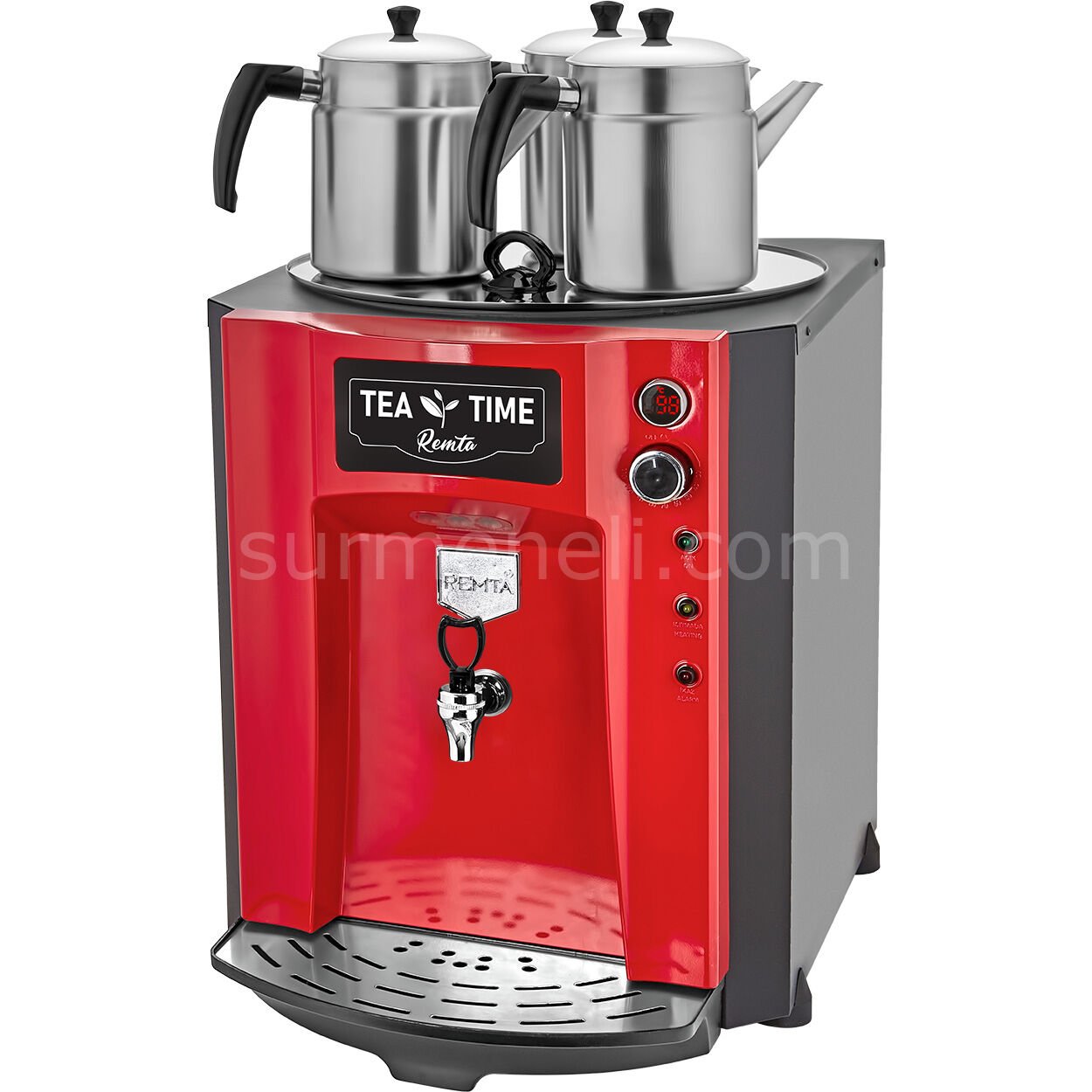 Remta 3 Demlikli Premium Jumbo Çay Makinesi 40 lt DE10P