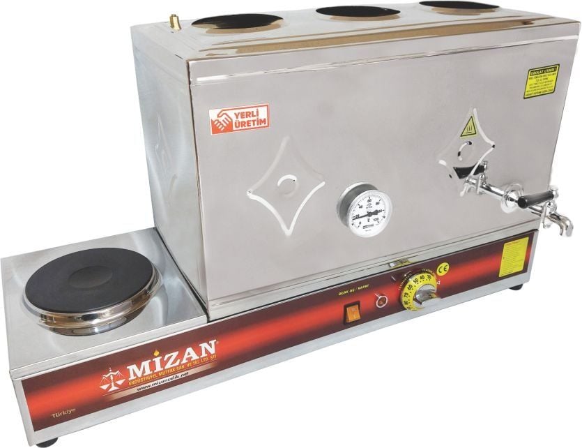 60'Lık Çay Kazanı Elektrikli 304 Kaynaklı