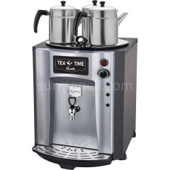 Remta 3 Demlikli Premium Jumbo Çay Makinesi 40 lt Şamandıralı (Şebekeden Su Alma) DE10SP