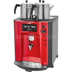 Remta 3 Demlikli Premium Jumbo Çay Makinesi 40 lt Şamandıralı (Şebekeden Su Alma) DE10SP