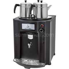 Remta 3 Demlikli Premium Jumbo Çay Makinesi 40 lt Şamandıralı (Şebekeden Su Alma) DE10SP