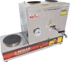 40'Lık Çay Kazanı Elektrikli 304 Kaynaklı