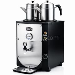 Remta 2 Demlikli Jumbo Çay Makinesi Led Işıklı 23 Litre DE11L