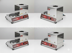 15'Lik Çay Kazanı Elektrikli 304 Kaynaklı