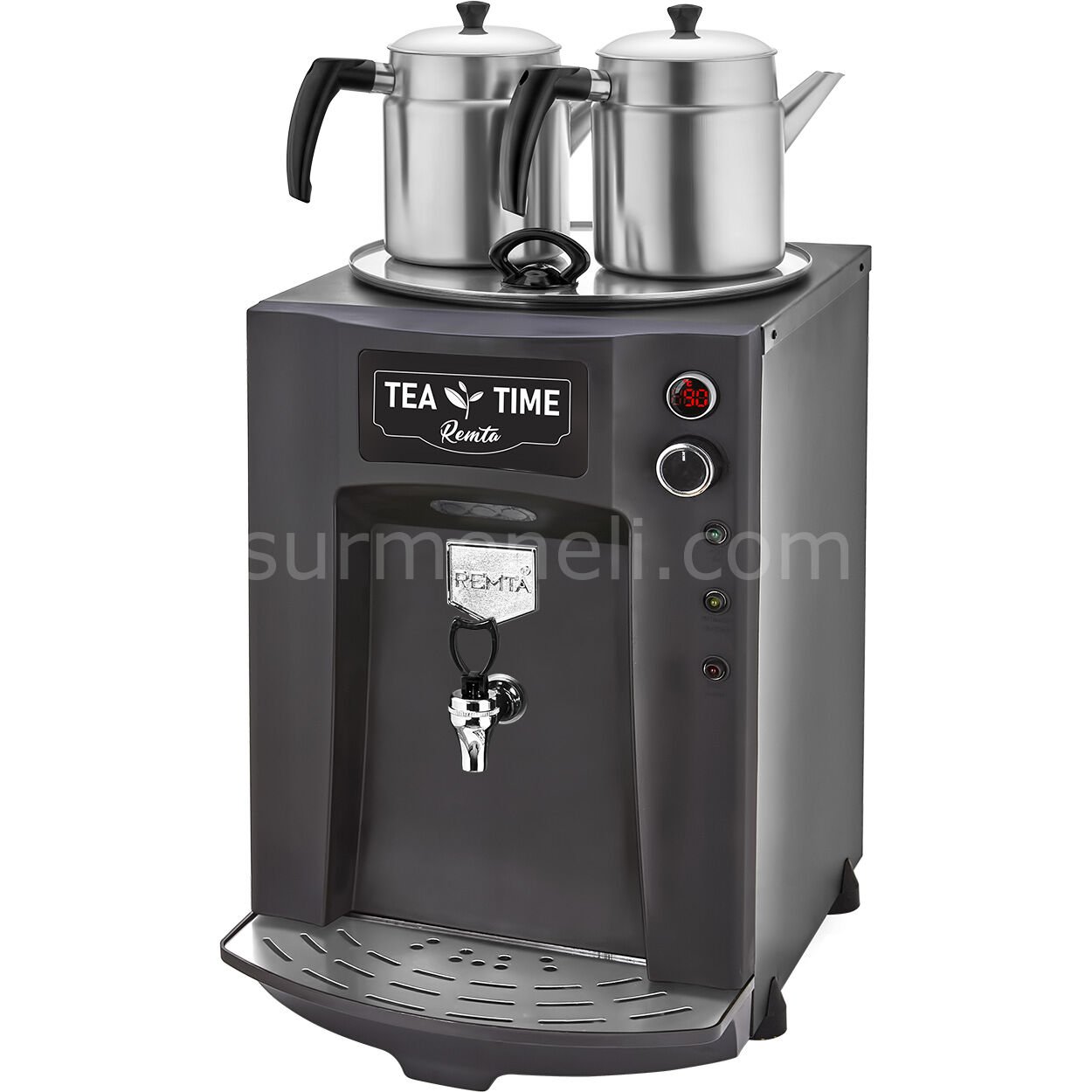 Remta 2 Demlikli Premium Jumbo Çay Makinesi 23 lt DE11P