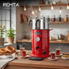 Remta 2 Demlikli Elite Çay Makinesi 18 lt - EL11