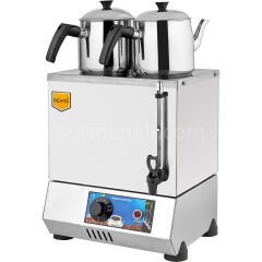 Remta 20 Model Çift Demlikli Elektrikli Çay Ocağı 14 lt (Pleytsiz) EP02(A)