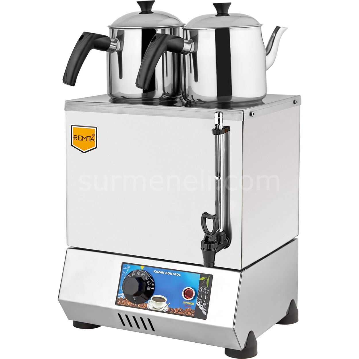Remta 20 Model Çift Demlikli Elektrikli Çay Ocağı 14 lt (Pleytsiz) EP02(A)