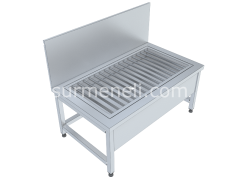 Kazan Yıkama Tezgahı 90'lık 304 KALİTE PASLANMAZ