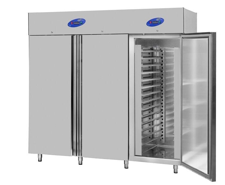 CS.DBNL.2100 KMB.1N2L CSA İNOX - KOMBİNE 1 BOLME BUZDOLABI 2 BOLME DONDURUCU 2100x810x2070