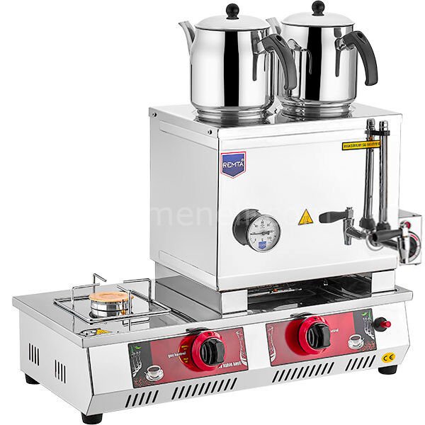 Remta 30 Model 2 Demlikli Gazlı (CE) + Elektrikli Çay Ocağı 24 lt N11(E)