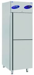 CS.DBNLK.702 CSA İNOX - UPRIGHT REFRIGERATORS / 702 DIKEY POZITIF-NEGATIF BUZDOLABI (İKİ YARIM KAPILI) 700*810*2070