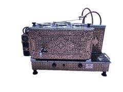 Otomatik Bakır Çay Kazanı Gazlı + Elektrikli 3'lü