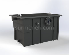 YTPA 1500 Polietilen Tezgah Altı Yağ Ayırıcı Seperatör