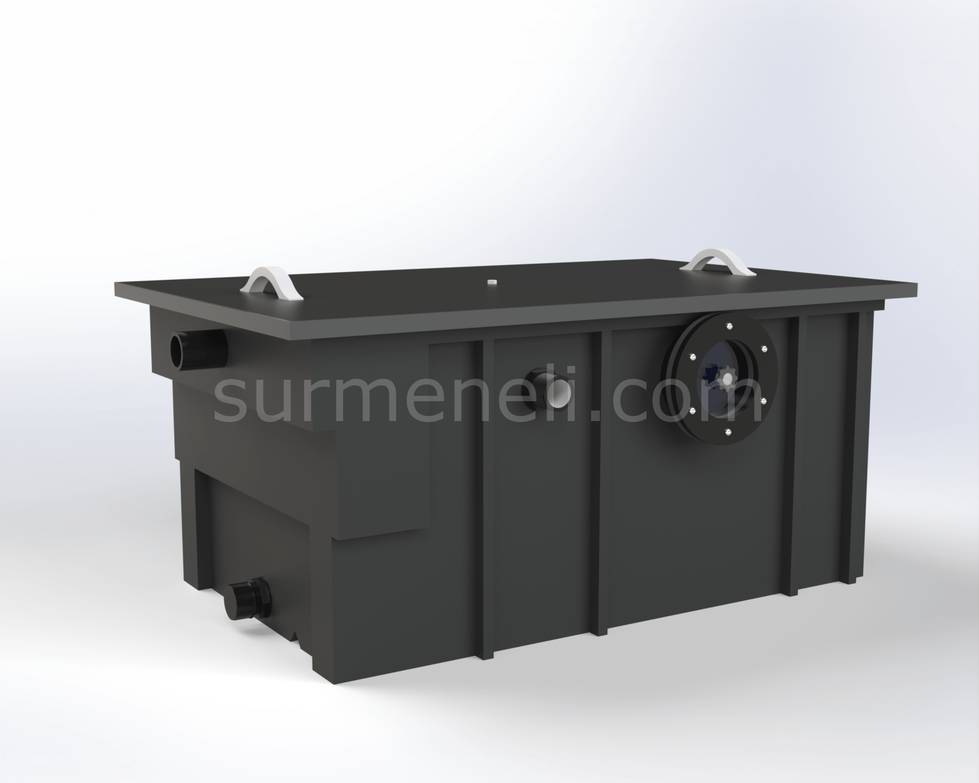 YTPA 1000 Polietilen Tezgah Altı Yağ Ayırıcı Seperatör