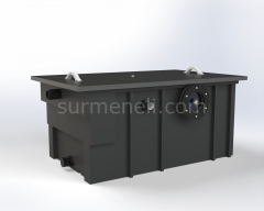 YTPA 1000 Polietilen Tezgah Altı Yağ Ayırıcı Seperatör