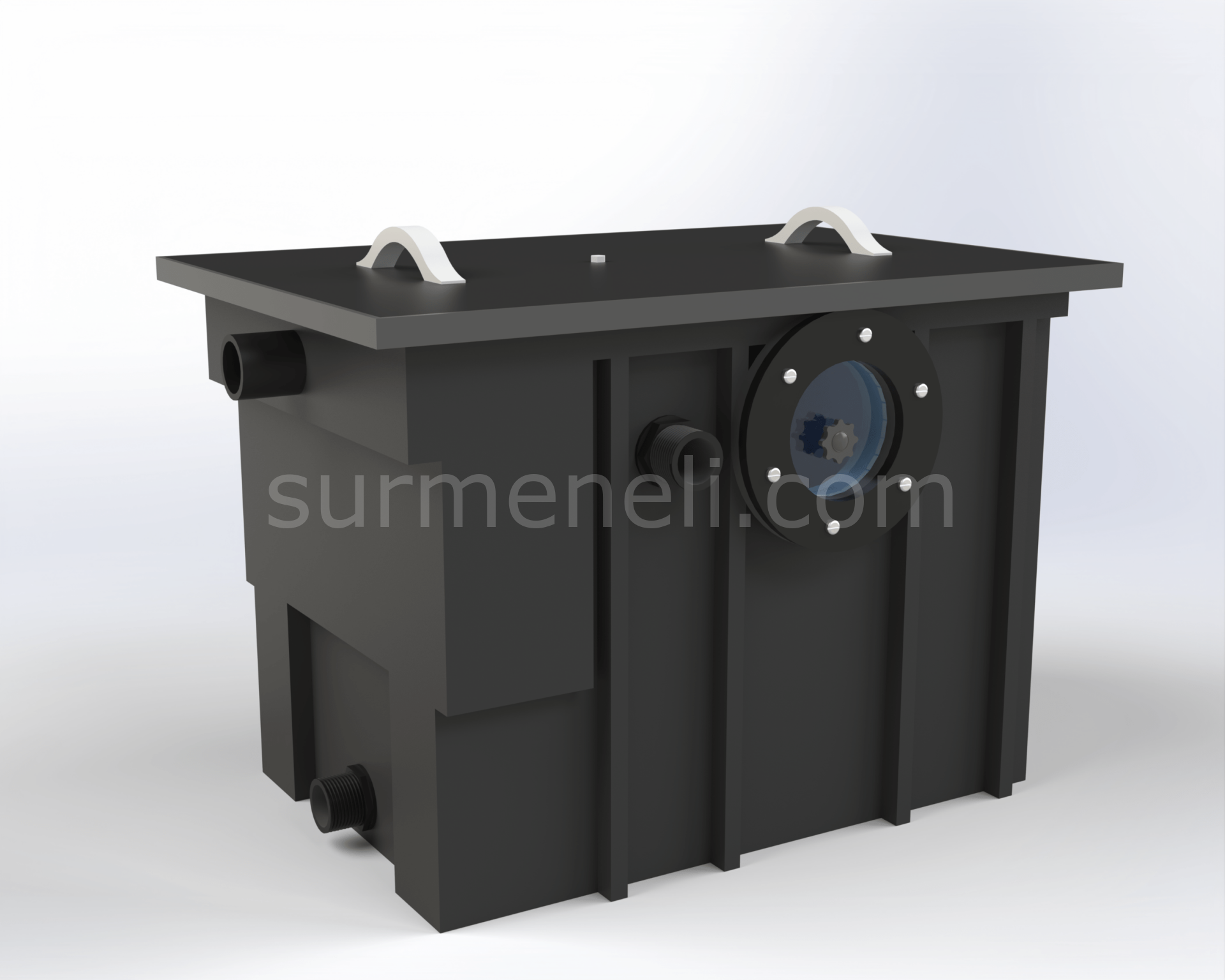 YTPA 0750 Polietilen Tezgah Altı Yağ Ayırıcı Seperatör