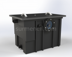 YTPA 0750 Polietilen Tezgah Altı Yağ Ayırıcı Seperatör