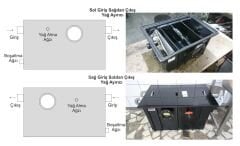 YTPA 0750 Polietilen Tezgah Altı Yağ Ayırıcı Seperatör
