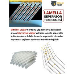 YTPA 0500 Polietilen Tezgah Altı Yağ Ayırıcı Seperatör