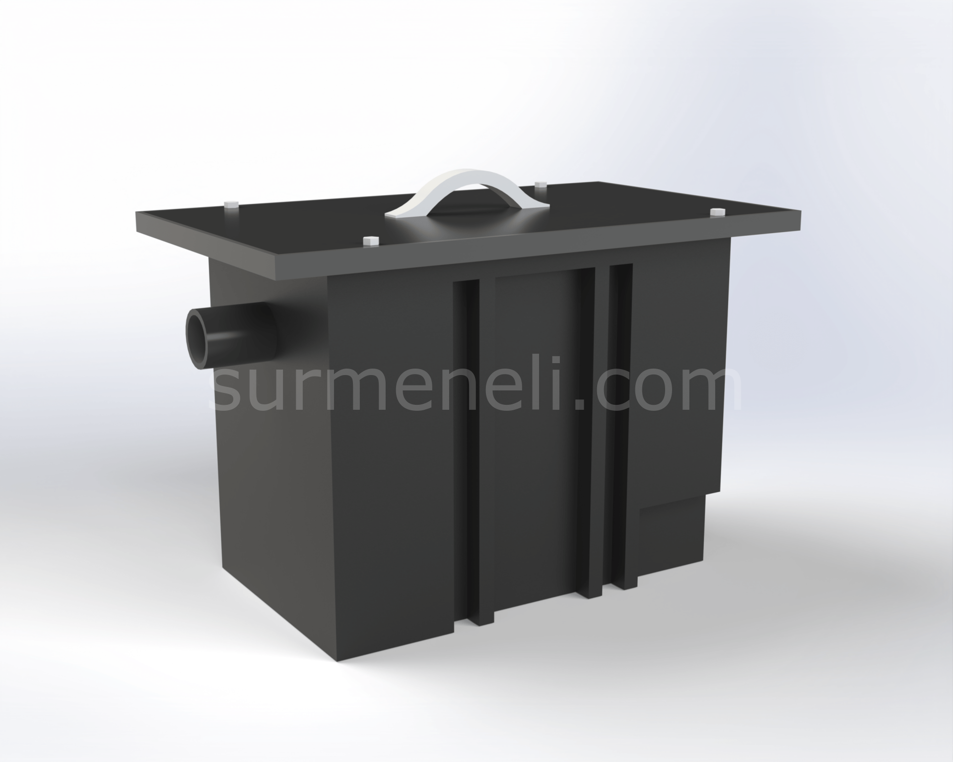 YTPA 0300 Polietilen Tezgah Altı Yağ Ayırıcı Seperatör