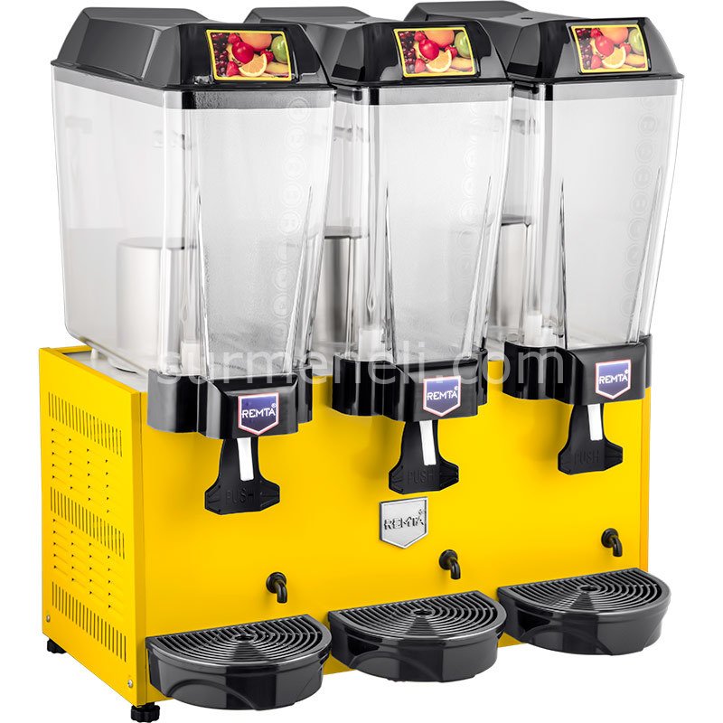 Remta - Üçlü Şerbet Limonata Soğutucu 20 + 20 + 20 lt
