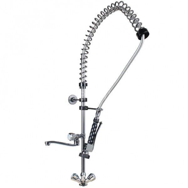 Tezgaha Monte Ara Musluklu Endüstriyel Bataryalar Çevirmeli