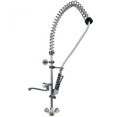 Tezgaha Monte Ara Musluklu Endüstriyel Bataryalar Çevirmeli