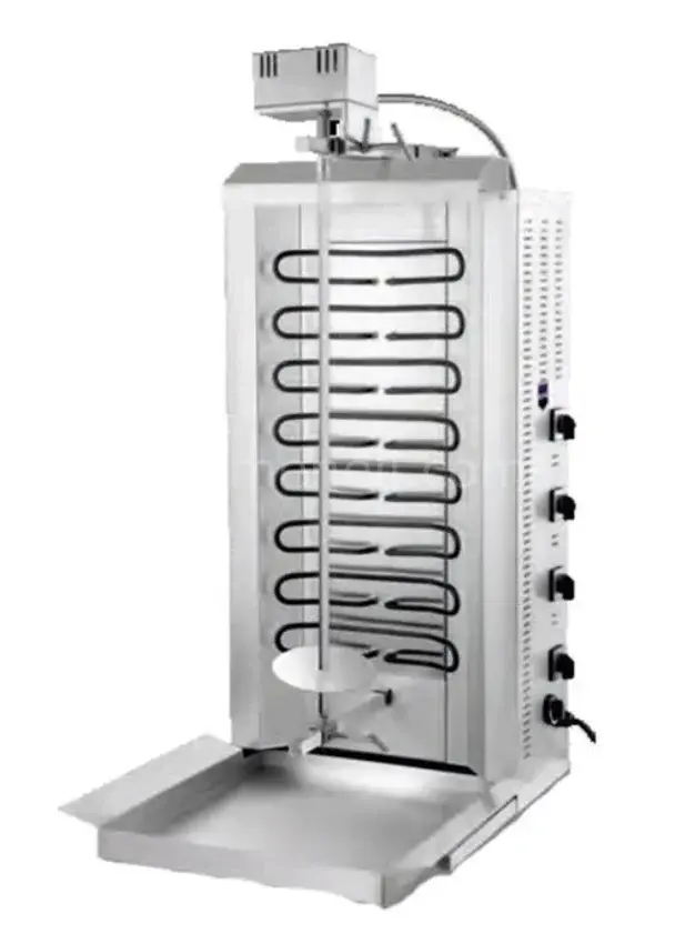 REMTA 4'lü Oval Camlı Elektrikli Üstten Motorlu Döner Ocağı SD24