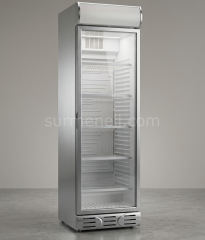 Fanlı Dikey Şişe Soğutucu, Şenocak D 372 SCM 4C Plus Kanopili