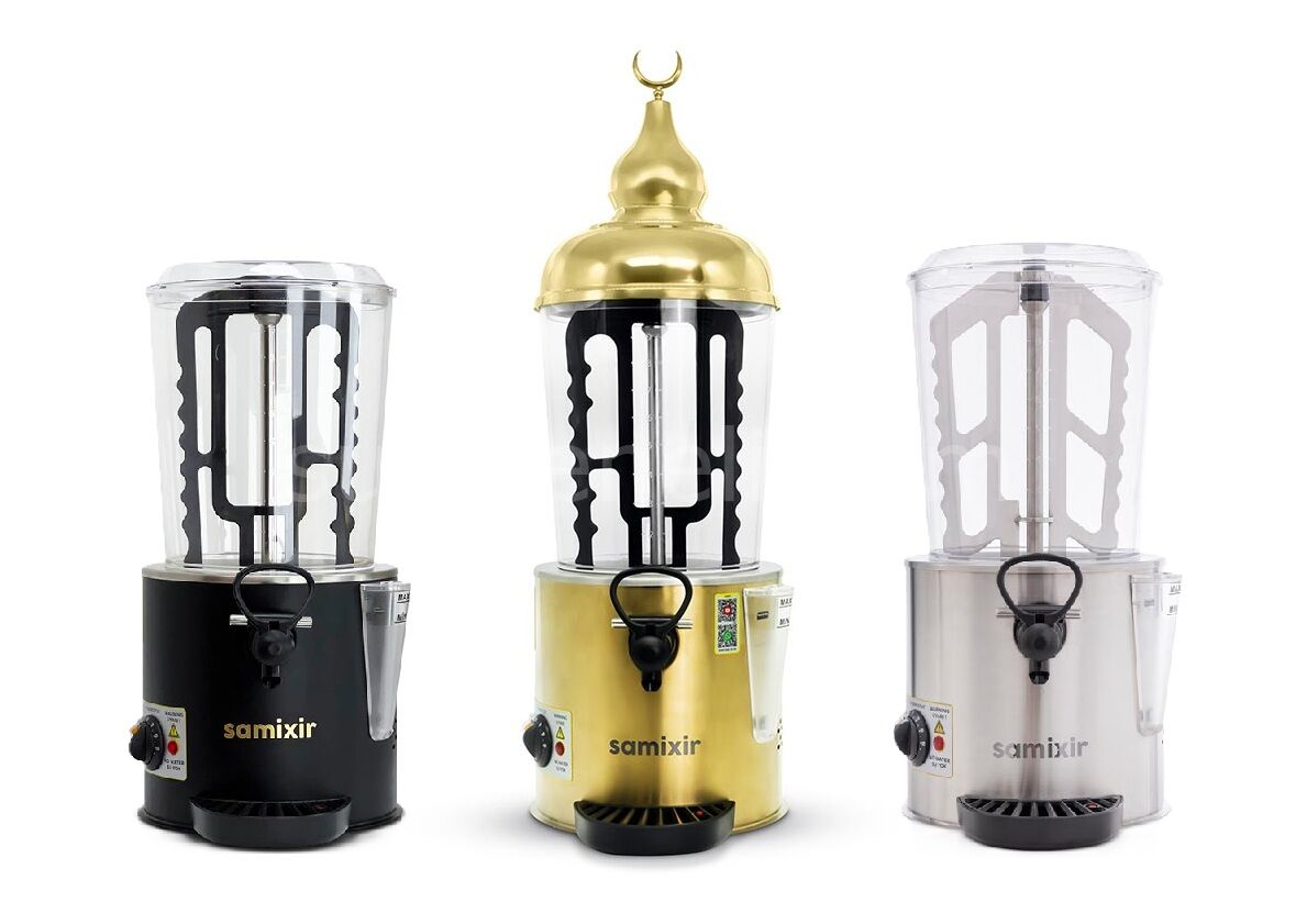 Samixir Hot Gold SC10 10 L Panoramik Sıcak İçecek Dispenseri