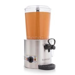 Samixir Hot Gold SC10 10 L Panoramik Sıcak İçecek Dispenseri INOX