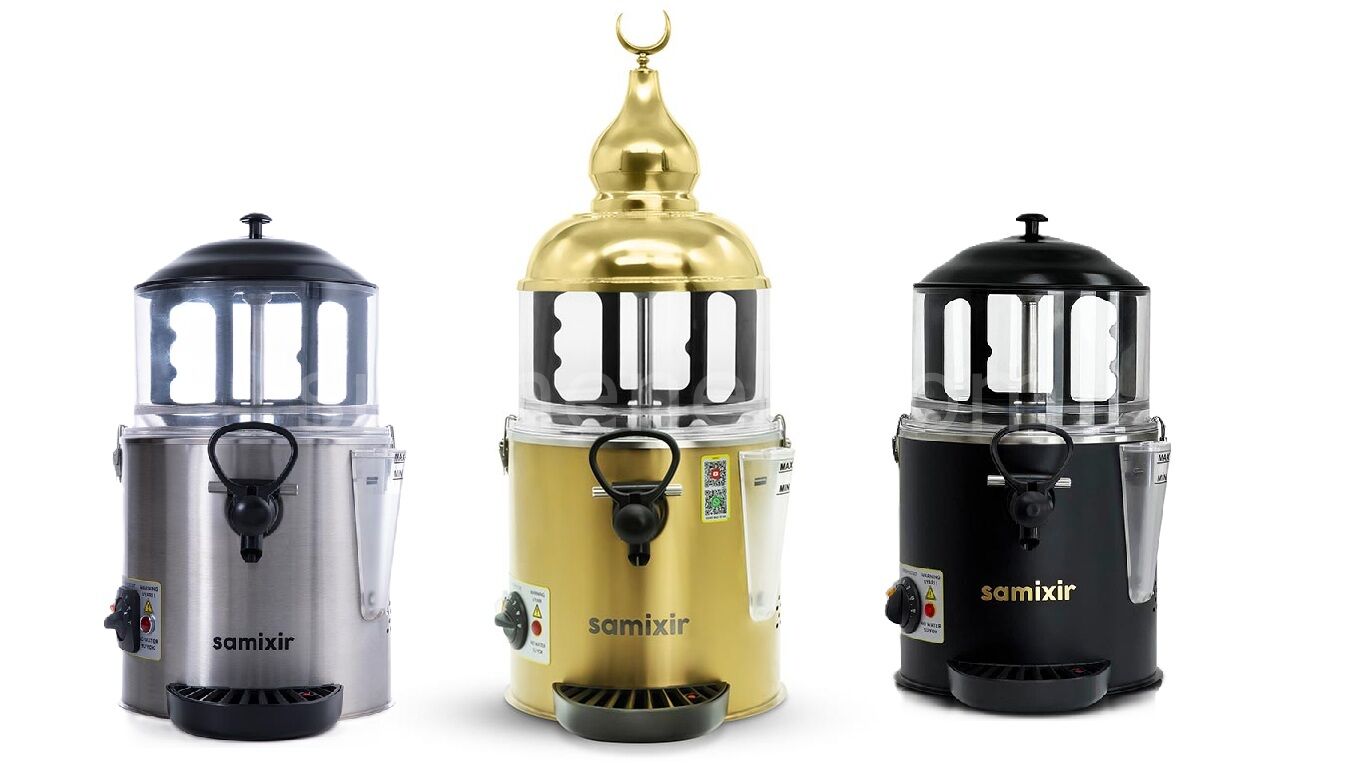 Samixir Hot Gold SC05 5 L Panoramik Sıcak İçecek Dispenseri